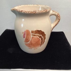 Vintage Fall Creamer Turkey